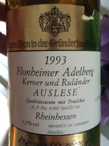 Rheinhessen Riesling Spätlese