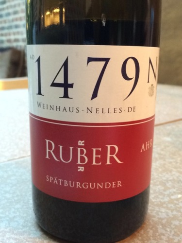 内尔斯酒庄曲霉黑皮诺干红Weingut Nelles Ruber Spatburgunder