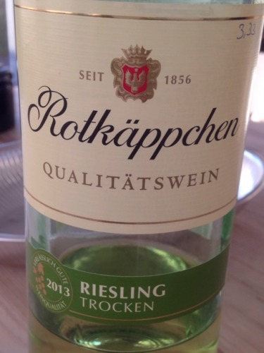 Qualitatswein Riesling Trocken