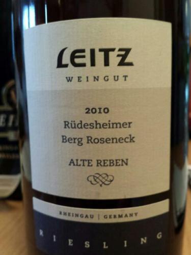 Rüdesheimer Berg Schlossberg Alte Reben Rheingau Riesling