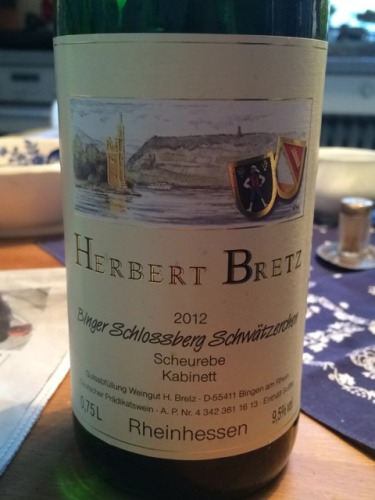 Rheinhessen Binger Schlossberg Schwätzerchen Kabinett Scheurebe