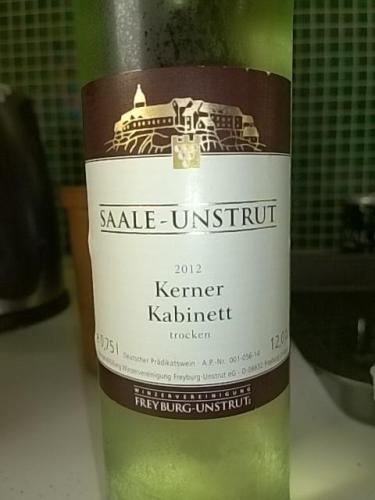 Saale Kabinett Kerner Trocken