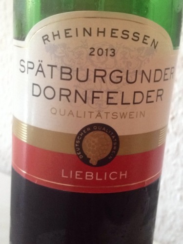 Rheinhessen Spätburgunder Dornfelder