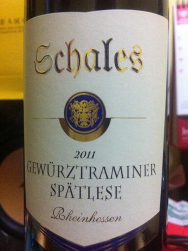 Spätlese Gewürztraminer