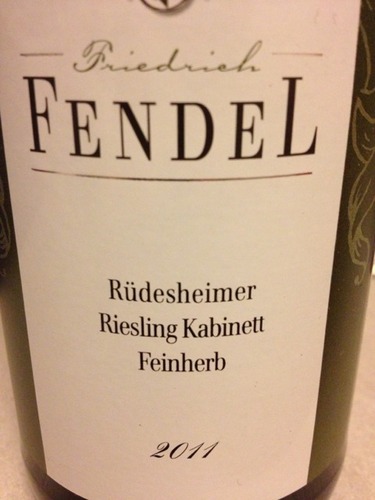 Rüdesheimer Kabinett Feinherb Riesling