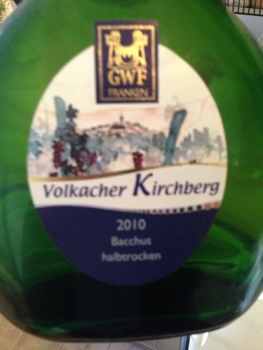 Nordheim Volkacher Kirchberg Halbtrocken Bacchus