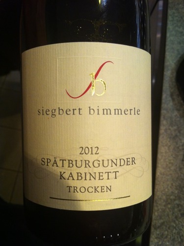 Spätburgunder Rotwein Kabinett