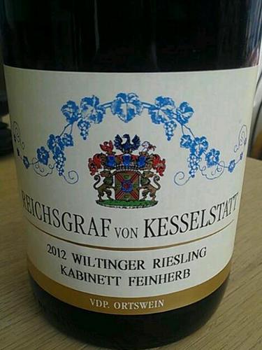 Feinherb Wiltinger Riesling