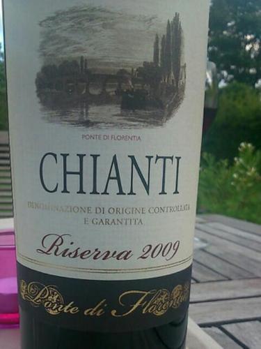 庞特酒庄基安蒂珍藏干红 Ponte Di Florentia Chianti Reserva