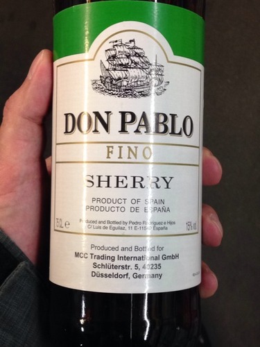 Don Pablo Golden Sherry