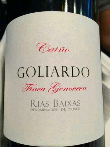 Rías Baixas Goliardo Caíño Finca Genoveva