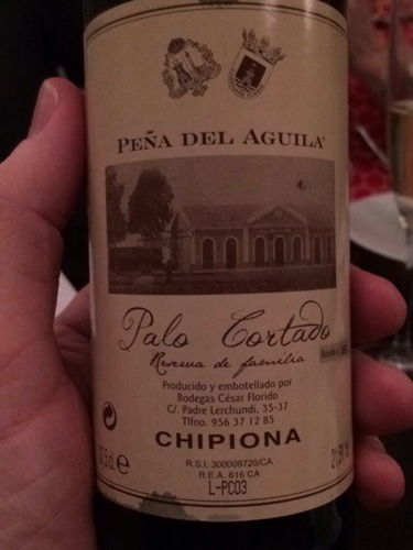 Pena Del Aguila Palo Cortado Reserva De Familia