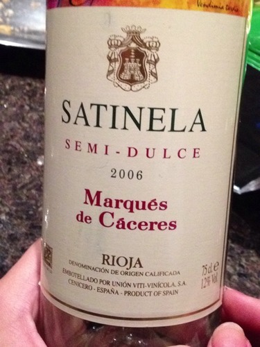 Satinela Semi-Dulce Rioja