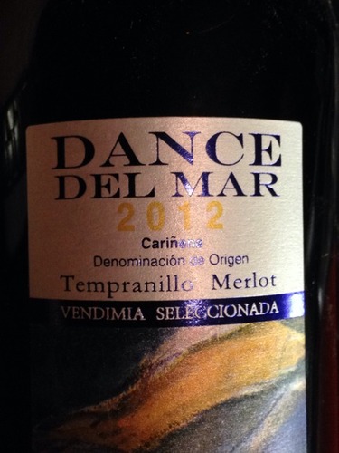 Solar de Urbezo Dance del Mar Cariñena Tempranillo Merlot