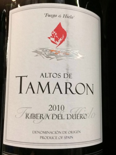 Ribera Del Duero Altos De Tamaron Fuego & Hielo Roble