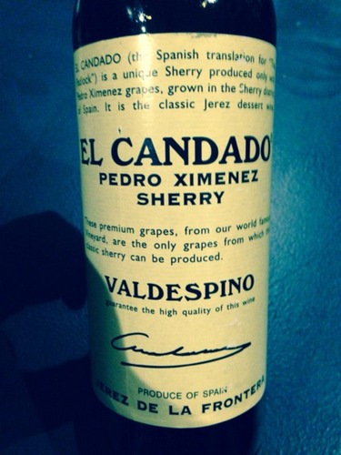 Pedro Ximenez El Canado Jerez