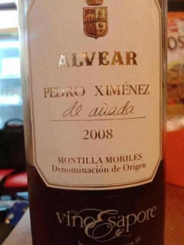 阿尔维亚佩德罗希梅内斯华达甜白	Montilla Moriles PX Pedro Ximenez de auada