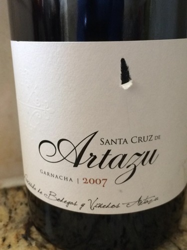 de Artazu Garnacha