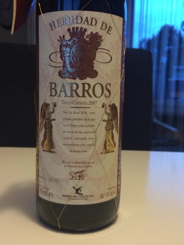 Heredad de Barros Tinto Crianza