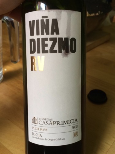 Viña Diezmo CR Crianza Rioja