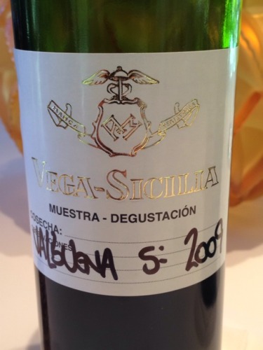 Vega Sicilia Muestra Degustacion