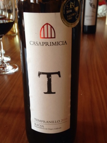 Casa Primicia Tempranillo