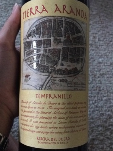 Ribera Del Duero Tierra Aranda Tempranillo