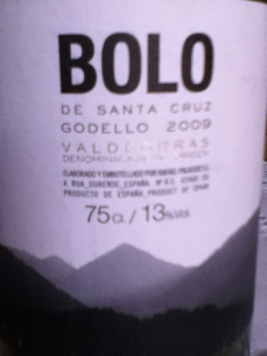 Valdeorras Bolo Mountain Godello