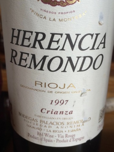 帕拉西奥斯埃伦西亚雷蒙多蒙特萨特酿干红Bodegas Palacios Herencia Remondo La Montesa Crianza