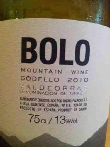 Valdeorras Bolo Mountain Godello