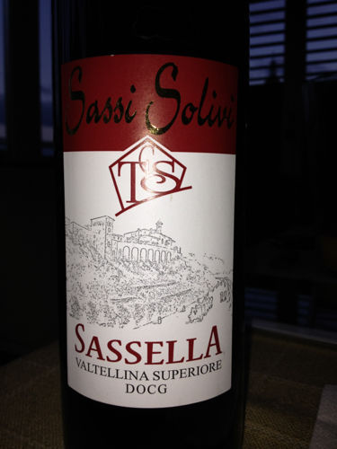 索尔维酒庄萨塞拉干红Sassi solivi sassella