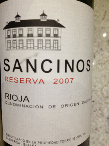 Sancinos Reserva Rioja