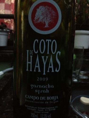 Coto de Hayas Garnacha Syrah