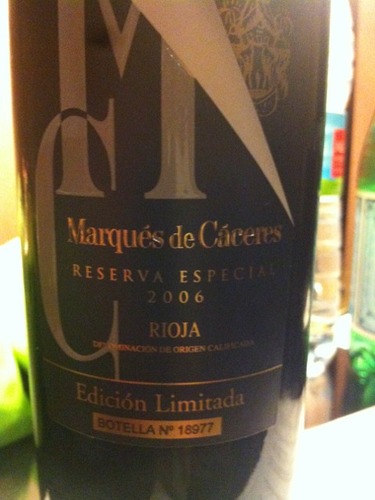 Rioja Edicion Limitada Reserva Especial