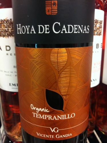 Hoya de Cadenas Organic Tempranillo