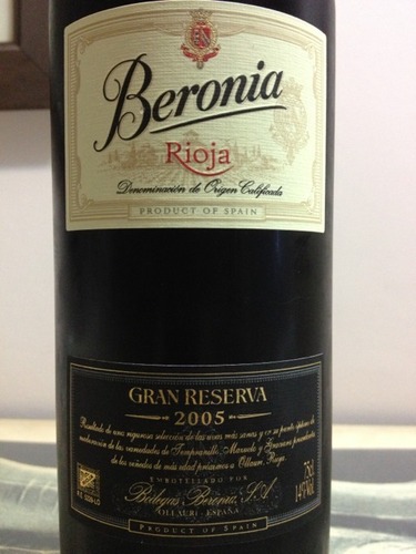 Beronia Gran Reserva