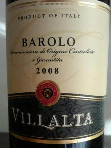 维尔拉塔巴罗洛干红villalta Barolo