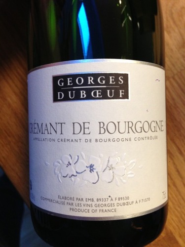 乔治杜柏夫勃艮第起泡Georges Duboeuf Crémant de Bourgogne