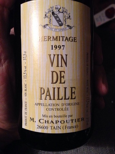 莎普蒂尔麦秆甜白M. Chapoutier Ermitage Vin de Paille