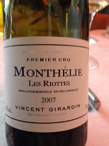 乔丹利奥特斯一级园干红Domaine Vincent Girardin Les Riottes Premier Cru