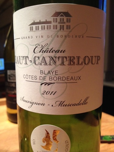 上肯特鲁庄园干白Chateau Haut Canteloup Blanc