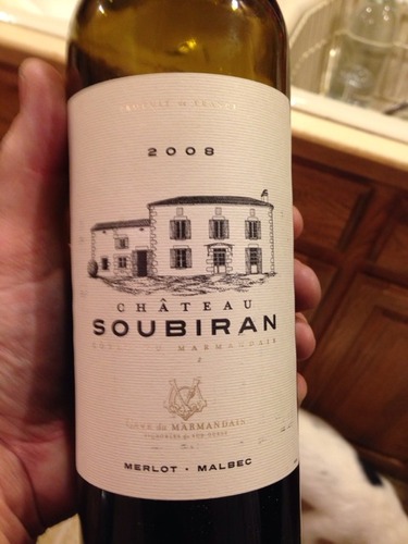 索碧城堡梅洛马尔贝克干红Château Soubiran Côtes du Marmandais Merlot Malbec