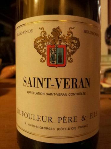 Dufouleur Père & Fils Saint Veran