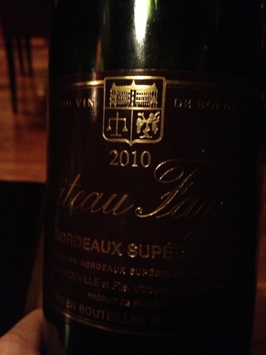 法金酒庄超级波尔多干红Chateau Fayau Bordeaux Superieur