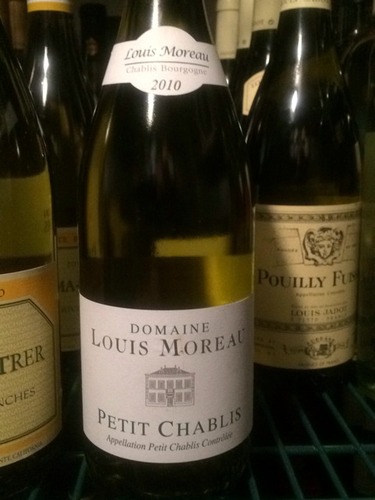 麓美酒庄小夏布利干白Domaine Louis Moreau Petit Chablis