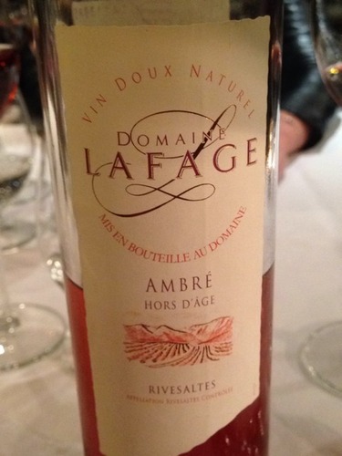 Ambre Hors D'Age Rivesaltes