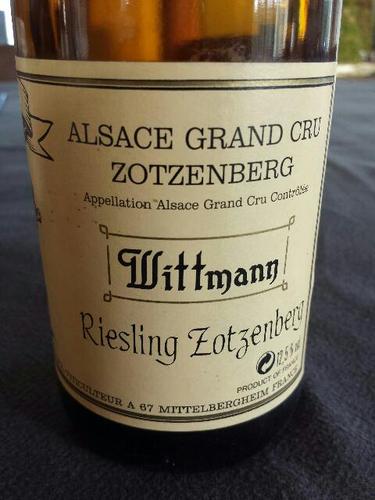 Alsace Grand Cru Zotzenberg Riesling