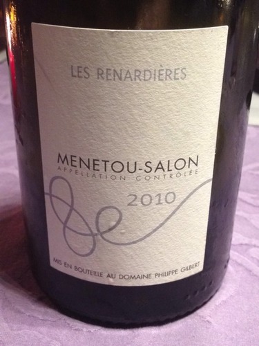 Domaine Philippe Gilbert Menetou-Salon Les Renardieres Rouge