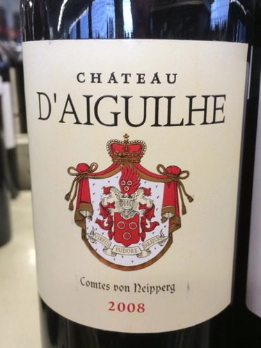 艾吉尔酒庄干红Chateau d'Aiguilhe Vignobles Comtes von Neipperg