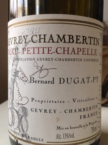 Domaine Dugat-Py Petite Chapelle